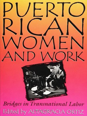 cover image of Puerto Rican Women and Work